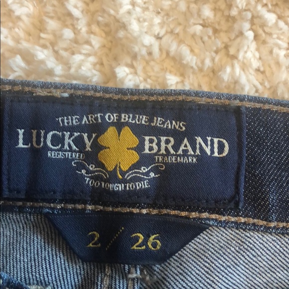 Lucky Brand Charlie Skinny Jean size 2/26 - Picture 3 of 6